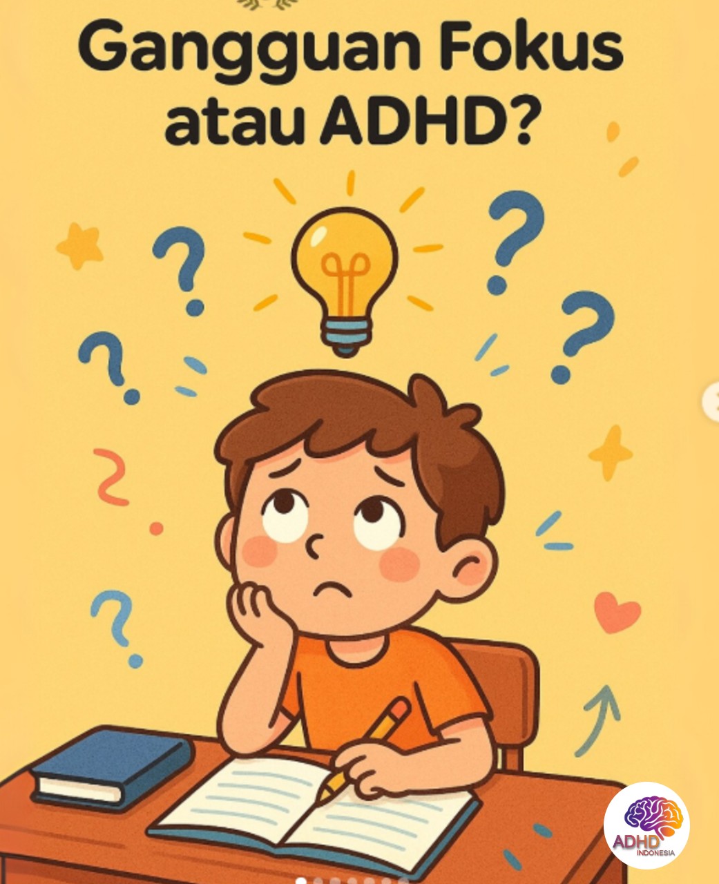 ADHD dan Kesulitan Fokus Anak: Edukasi untuk Keluarga di Kabupaten Aceh Barat