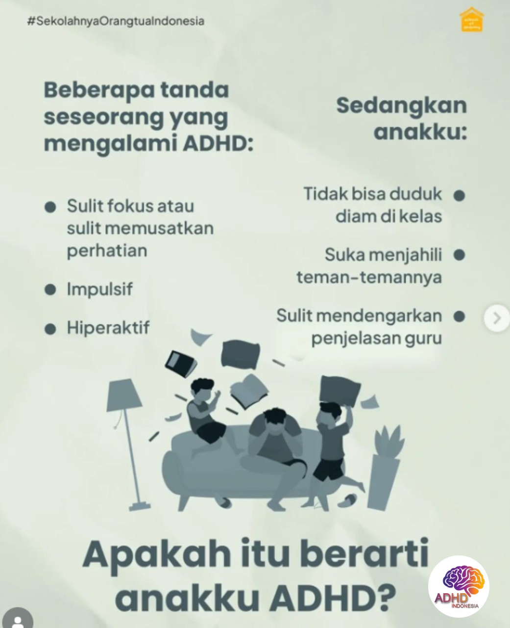 Ciri dan Gejala ADHD pada Anak Usia Dini di Kabupaten Aceh Barat