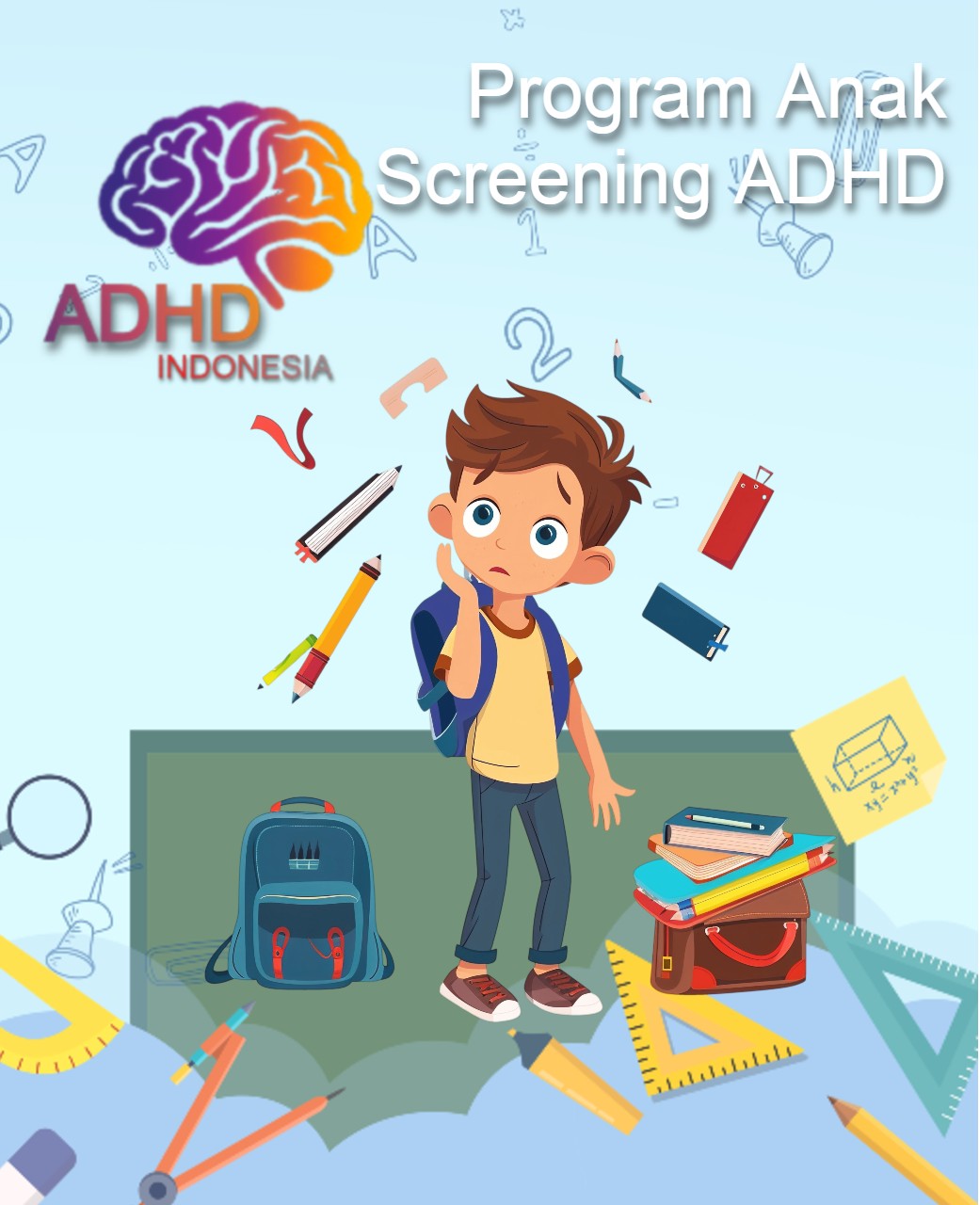 Program ADHD Indonesia Kabupaten Aceh Barat Screening ADHD Non-Diagnostik